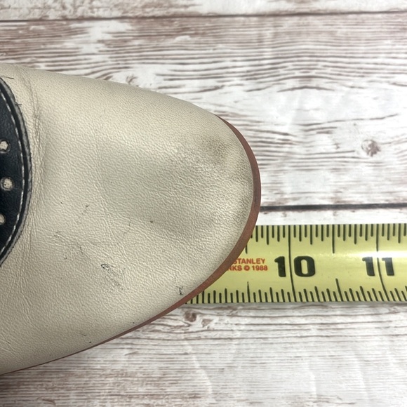 Vintage Biff California Oxford Shoes Tan and Navy Shoes - Picture 11 of 11